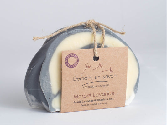 Savon Marbré Lavande