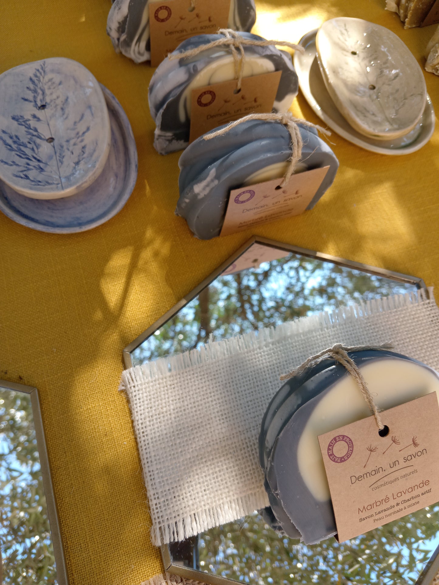 Porte savon céramique