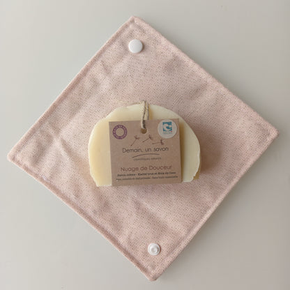 Pochette de transport + savon au choix