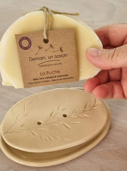 Porte savon céramique
