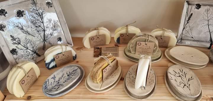 Porte savon céramique