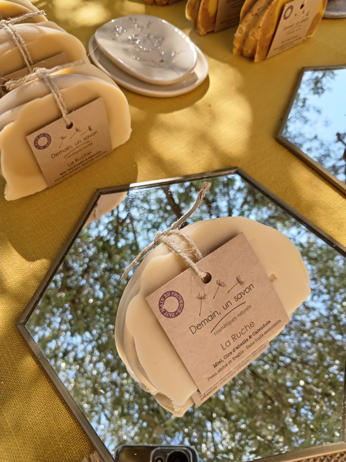 Porte savon céramique